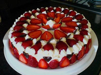 Torta Panna e Fragole – VinoStevenGY