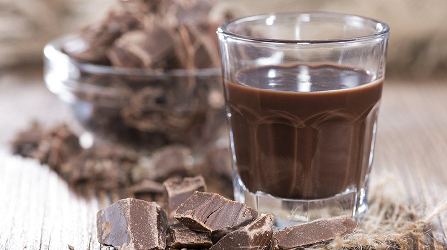liquore alla cioccolata - ricetta stevengy