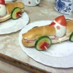 Panino da competizione- prosciutto,formaggio,cetriolo,pomodorini- rostivendolo-StevenGY