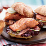 Panino al salmone grigliato e bacon ricetta .- rostivendolo - StevenGY