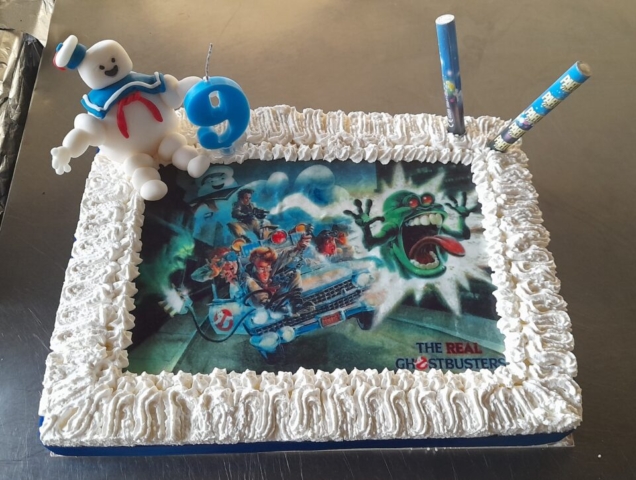 torta compleanno ghostbusters rostivendolo