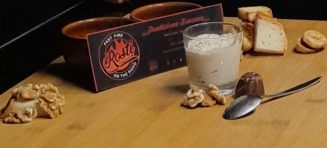 Salsa artigianale noci rostivendolo