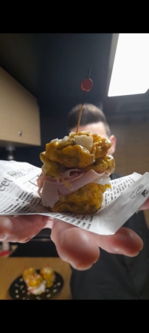 ricetta panini di frittata, burger di frittata, frittatine muffin, monoporzione catering, pisa