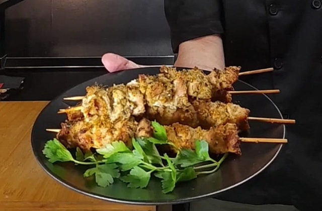 ricetta spiedini di tacchino originali, rostivendolo catering food truck pisa