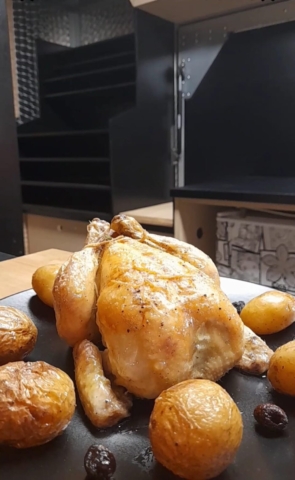 ricetta galletto ripieno di olive leccino