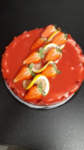 ricetta cheesecake pan di stelle e fragole - rostivendolo, pastrychef, chefrosti