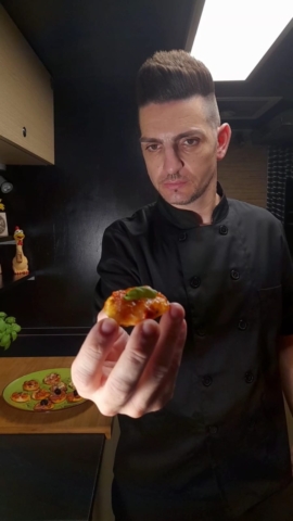 ricetta pizzette alla rosti, aperitivo, antipasto, merenda