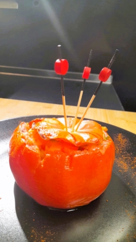 ricetta Pomodoro ripieno con panzanella