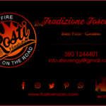 Biglietto da visita Rostivendolo on the road