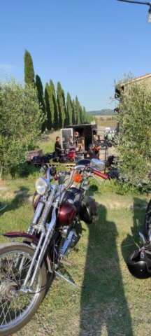 Rostivendolo al Raduno Harley Davidson  Choppers Pisa Toscana
