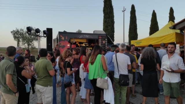 Rostivendolo al Birrificio Agricolo Poggio Rosso Peccioli Toscana