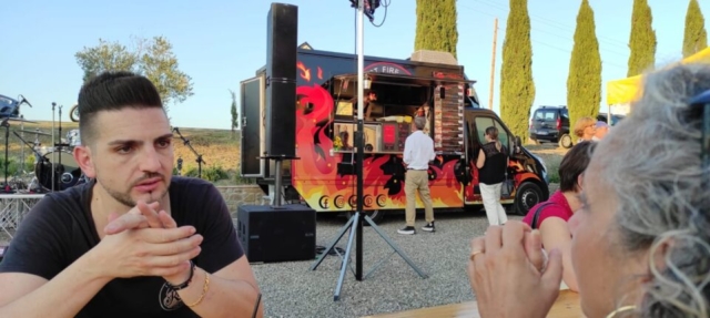 Rostivendolo al Birrificio Agricolo Poggio Rosso Peccioli Toscana