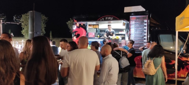 Rostivendolo al Birrificio Agricolo Poggio Rosso Peccioli Toscana