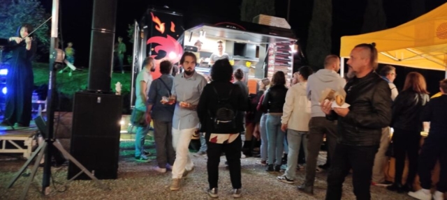Rostivendolo al Birrificio Agricolo Poggio Rosso Peccioli Toscana