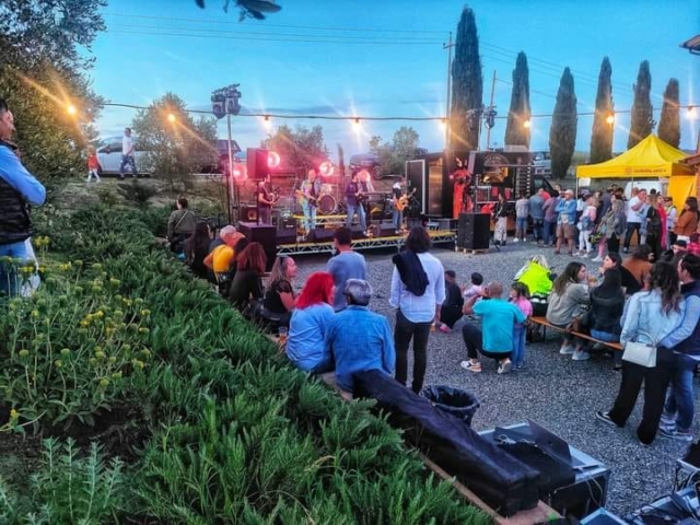 Rostivendolo al Birrificio Agricolo Poggio Rosso BeerDay Peccioli Pisa Toscana