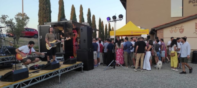 Rostivendolo al Birrificio Agricolo Poggio Rosso Peccioli Toscana