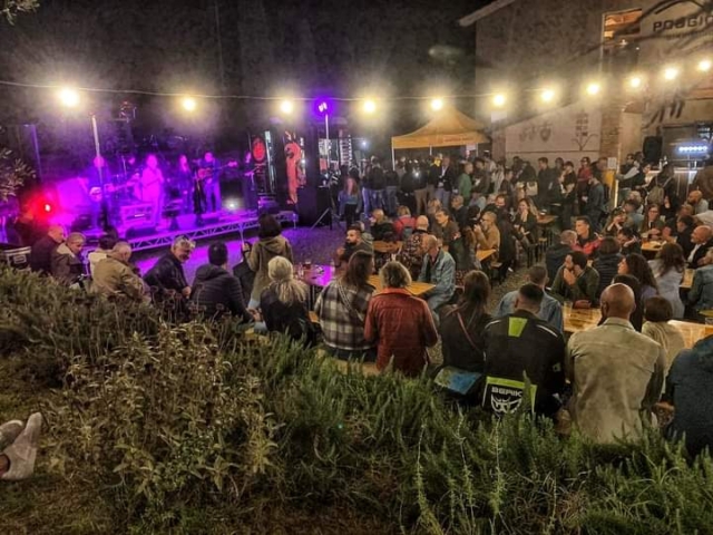 Rostivendolo al Birrificio Agricolo Poggio Rosso Peccioli Toscana