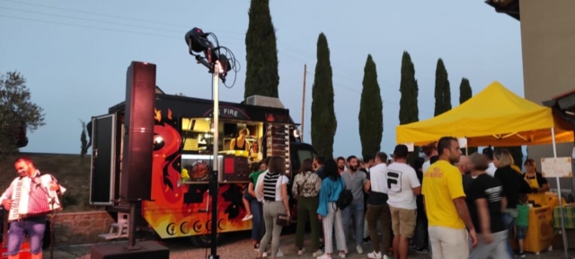 Rostivendolo al Birrificio Agricolo Poggio Rosso Peccioli Toscana
