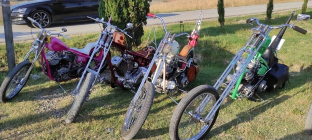 Rostivendolo al Raduno Harley Davidson  Choppers Pisa Toscana