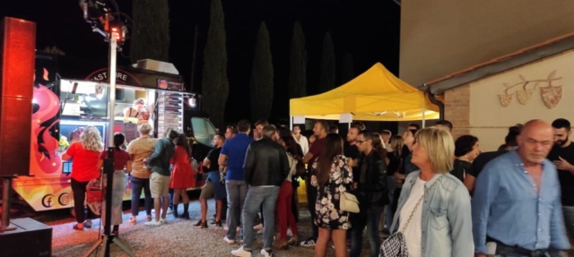 Rostivendolo al Birrificio Agricolo Poggio Rosso Peccioli Toscana