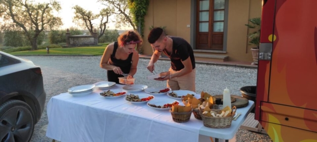 rostivendolo street food truck catering antipasto
